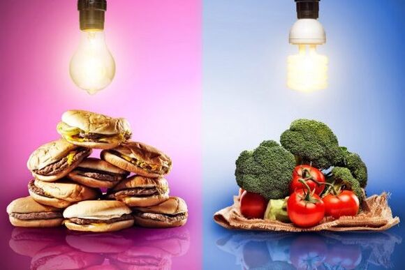 Alegerea unui aliment dietetic pentru scăderea în greutate