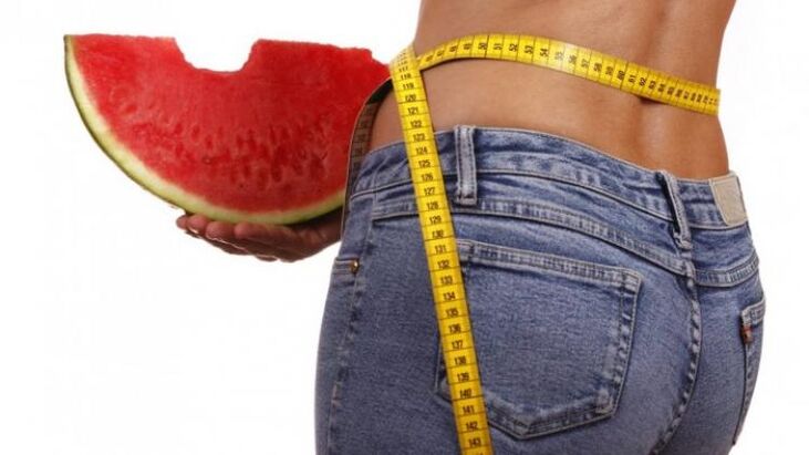 pierderea în greutate la o dietă cu pepene verde